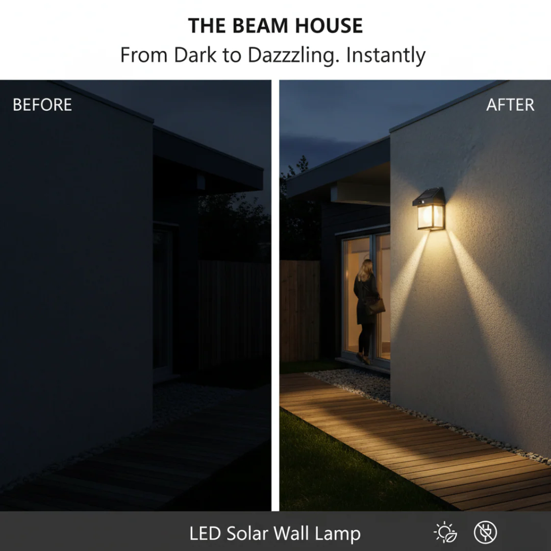 LED Solar Wall Lamp – Benefits